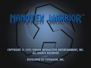 Nanotek Warrior - Screenshot - Game Title Image