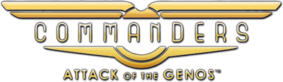 Commanders: Attack of the Genos - Clear Logo