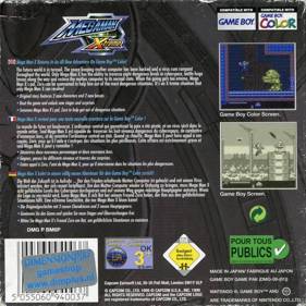 Mega Man Xtreme - Box - Back