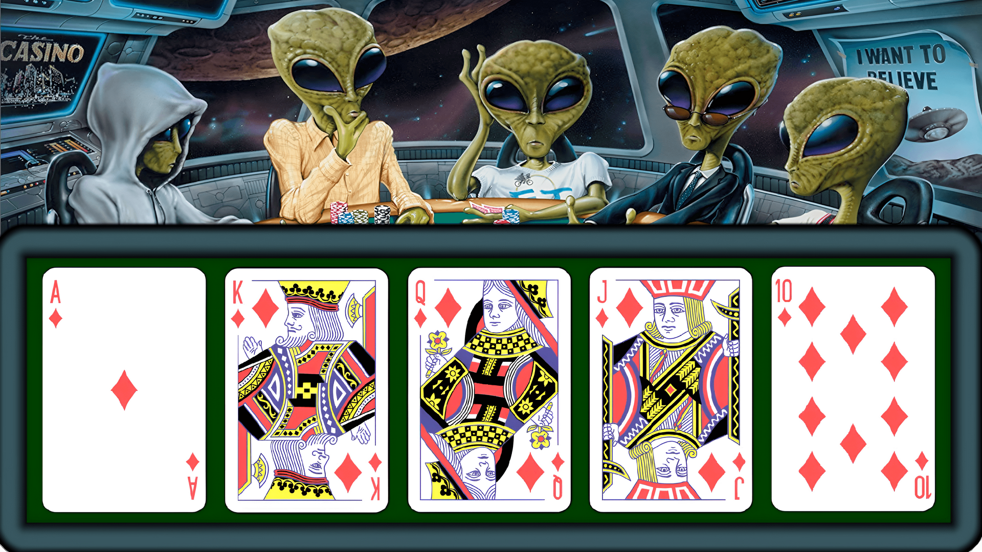 Alien Poker