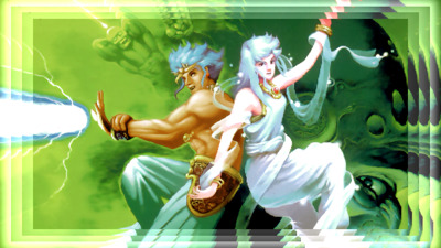 Chou Aniki - Fanart - Background