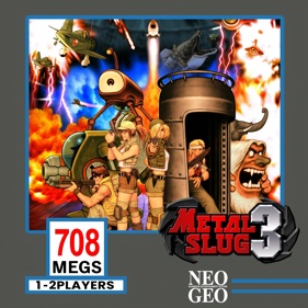 Metal Slug 3 - Fanart - Box - Front