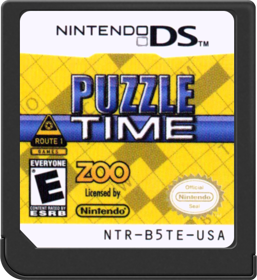 Puzzle Time - Cart - Front Image