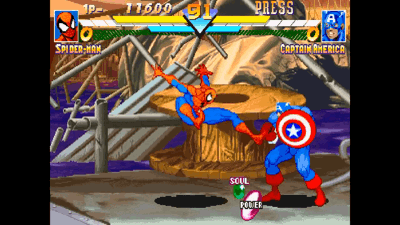 Marvel Super Heroes - Screenshot - Gameplay