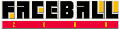 Faceball 2000 - Clear Logo
