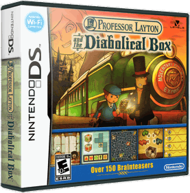 Professor Layton and the Diabolical Box - Box - 3D Image