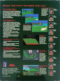 PGA Tour Golf - Box - Back