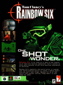 Tom Clancy's Rainbow Six - Advertisement Flyer - Front