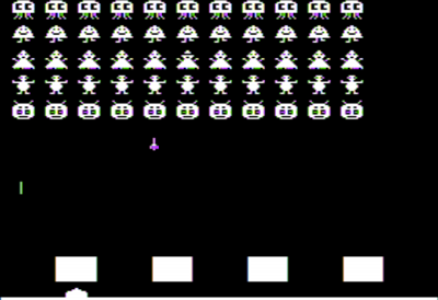 Apple Stellar Invaders - Screenshot - Gameplay Image