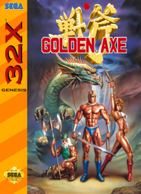 Golden Axe 32x Edition - Fanart - Box - Front