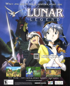 Lunar Legend - Advertisement Flyer - Front