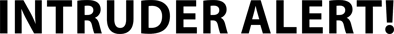 Intruder Alert! - Clear Logo