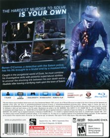 Murdered: Soul Suspect - Box - Back