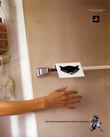 Sly Cooper and the Thievius Raccoonus - Advertisement Flyer - Front