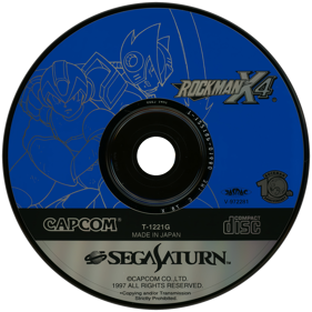 Mega Man X4 - Disc