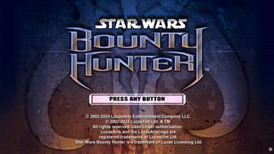 Star Wars: Bounty Hunter - Screenshot - Game Title