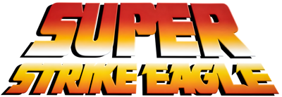 Super Strike Eagle - Clear Logo