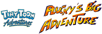 Tiny Toon Adventures: Plucky's Big Adventure - Clear Logo Image