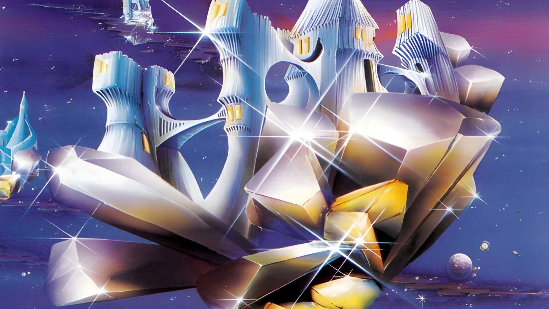 Crystal Castles: Diamond Plateaus in Space