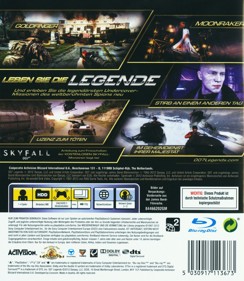 007 Legends - Box - Back Image