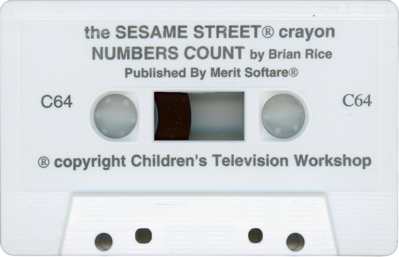 The Sesame Street Crayon: Numbers Count - Cart - Front Image