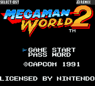 Mega Man World 2 DX - Screenshot - Game Title