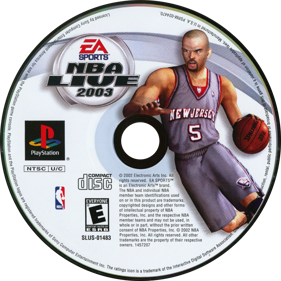 NBA Live 2003 - Disc Image