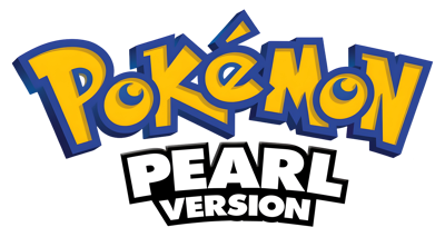 Pokémon Pearl Version - Clear Logo