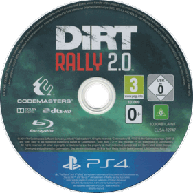DiRT Rally 2.0 - Disc Image