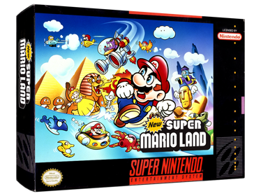 New Super Mario Land - Box - 3D