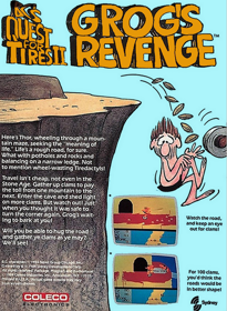B.C.'s Quest for Tires II: Grog's Revenge - Box - Back