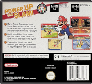 Mario Hoops 3 on 3 - Box - Back - Reconstructed