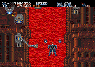 Robo Aleste - Screenshot - Gameplay