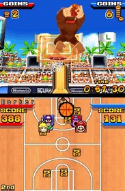 Mario Hoops 3 on 3 - Screenshot - Gameplay