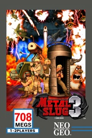 Metal Slug 3 - Box - Front - Reconstructed