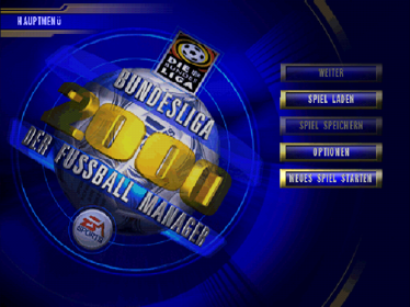 The F.A. Premier League Football Manager 2000 - Screenshot - Game Title