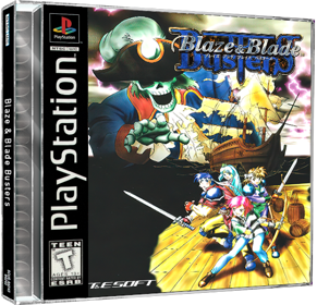 Blaze & Blade Busters - Box - 3D