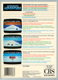 Antarctic Adventure - Box - Back