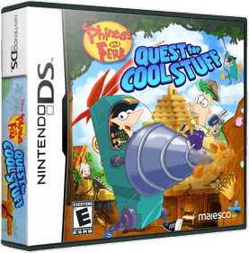 Phineas and Ferb: Quest for Cool Stuff - Box - 3D Image