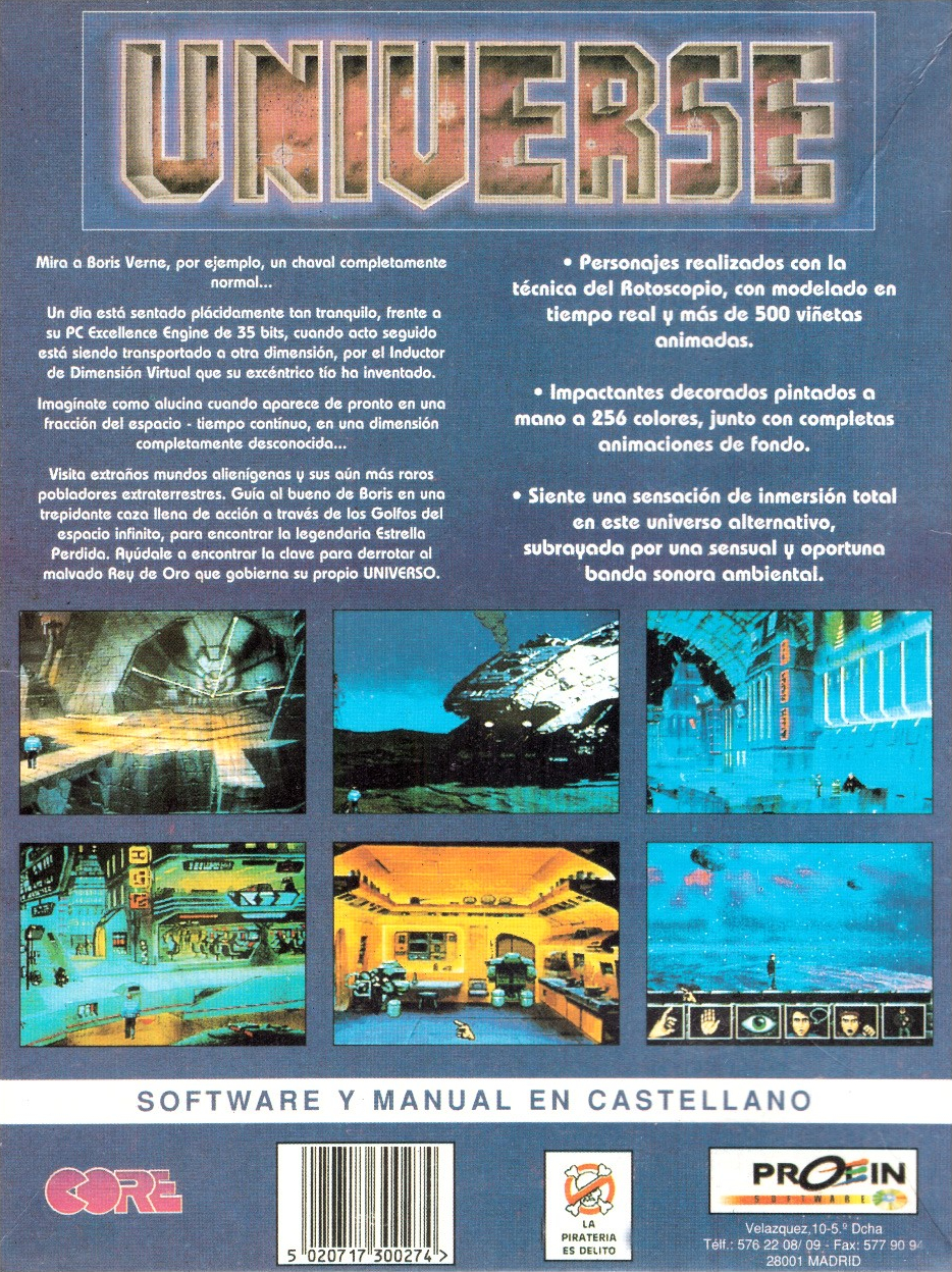 Universe (1994) Images - LaunchBox Games Database