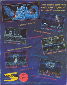 Turrican III - Box - Back
