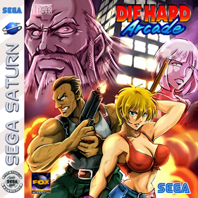 Die Hard Arcade - Fanart - Box - Front