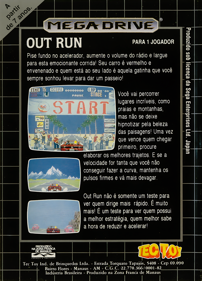 OutRun - Box - Back