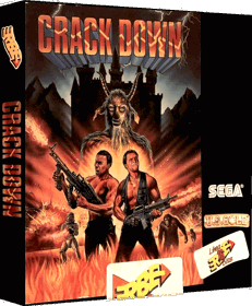 Crack Down - Box - 3D