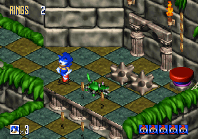 Sonic 3D Blast - Screenshot - Gameplay