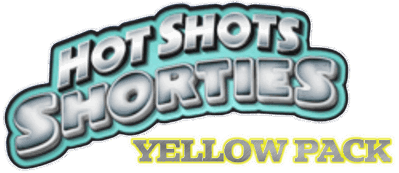 Hot Shots Shorties: Yellow - Clear Logo