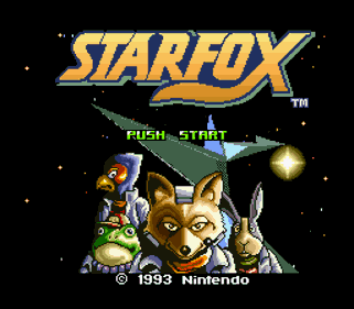Star Fox - Screenshot - Game Title