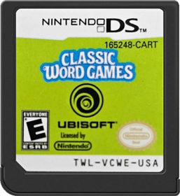 Classic Word Games - Cart - Front Image