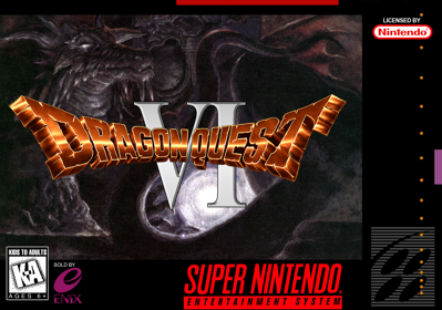 Dragon Quest VI: Maboroshi no Daichi - Fanart - Box - Front