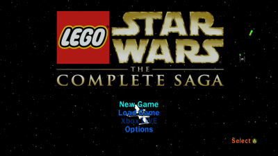 LEGO Star Wars: The Complete Saga - Screenshot - Game Select